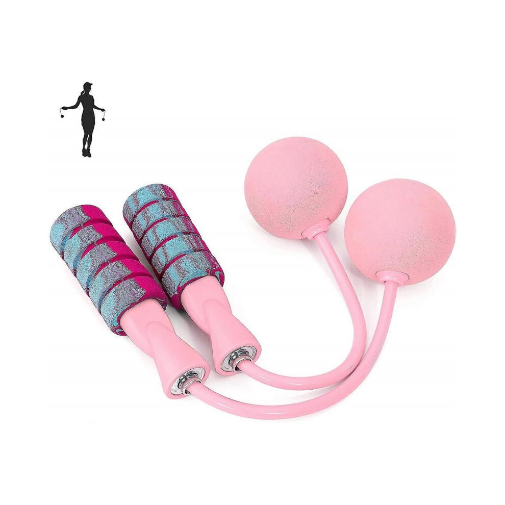 Jump Rope, Weighted Ropeless Skipping Rope for Fitness, Tangle-Free Rapid Speed Cordless Jump Rope Workout