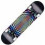 ROCKET Complete Skateboard - Prism Foil Silver 7.75 "x31" Skateboard 1
