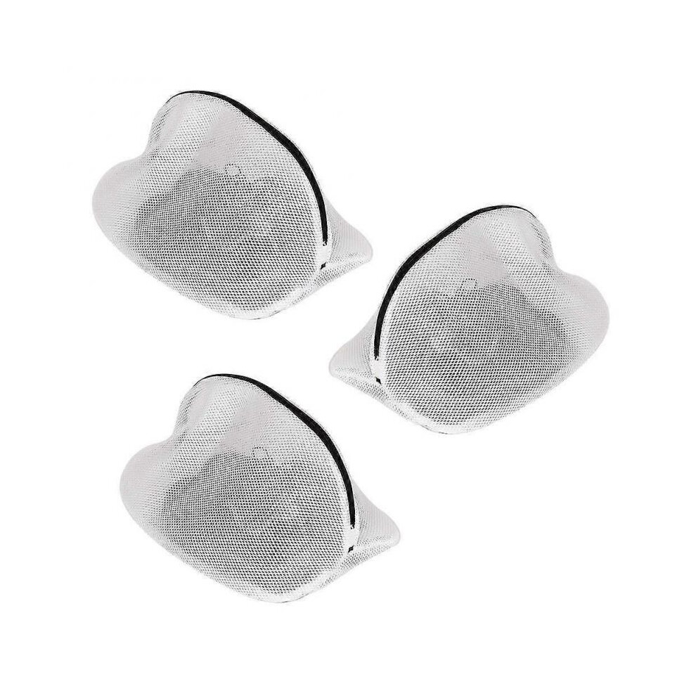 Shoes Wash Bags, Set Of 3 Mesh Shoes Laundry Bag with Zip Closure for Sneakers, Socks, Bras