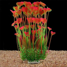 Large Aquarium Plants Artificial Plastic Fish Tank Plants Decoration Ornament for All Fishcolor1