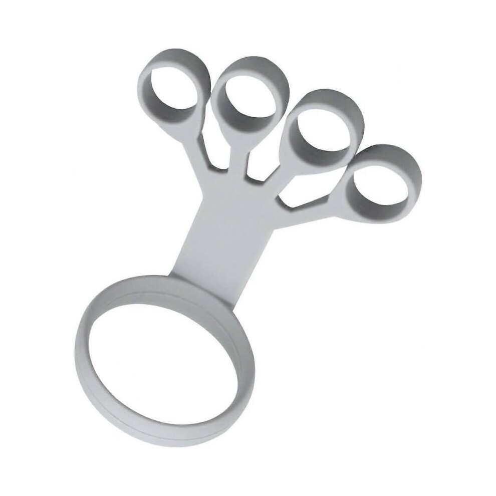 Finger Exercise Hand Grip Trainer, Durable Ergonomic Silicone Hand Exercise Elastic Ring