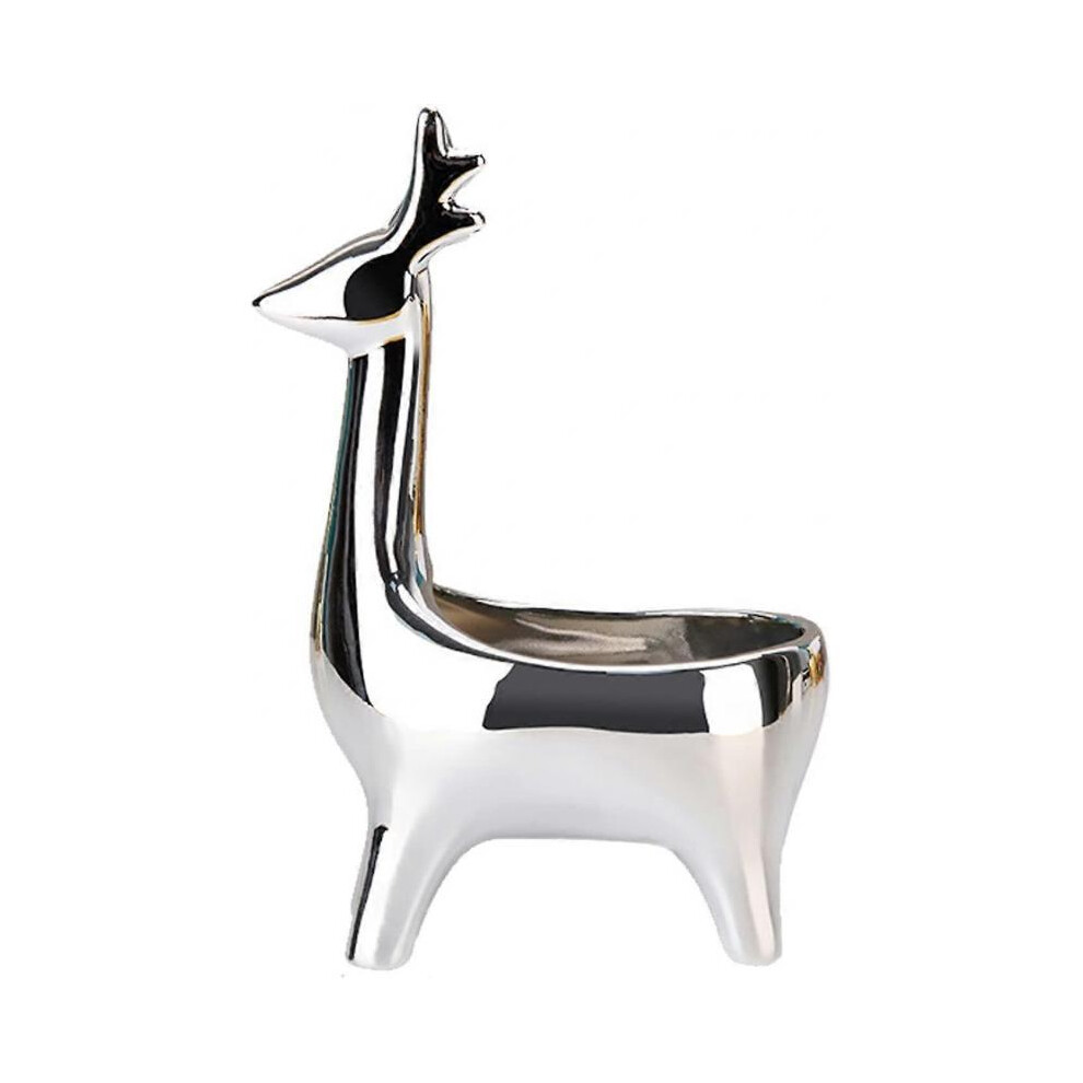 8in Jewelry Holder, Deer Shaped Ring Holder Jewelry Organizer Art Decoration Stand