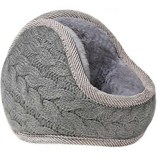 Ear Muffs Winter Women, Womens Winter Earmuffs Unisex Warm Knit Ear Warmers Foldable Ear Muff