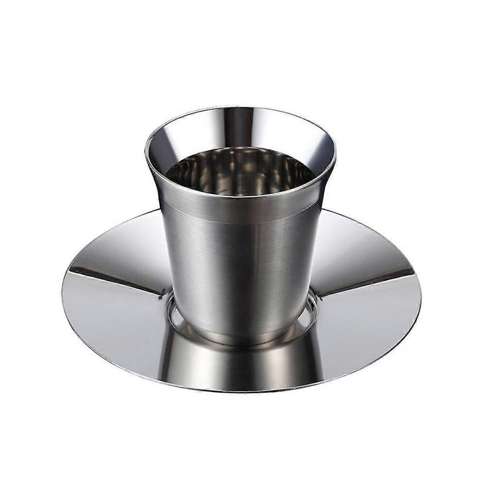 Stackable Coffee Cup/tea Cup/chilling Beer Glasses, Stainless Steel Mug Ideal Compatible with Travel