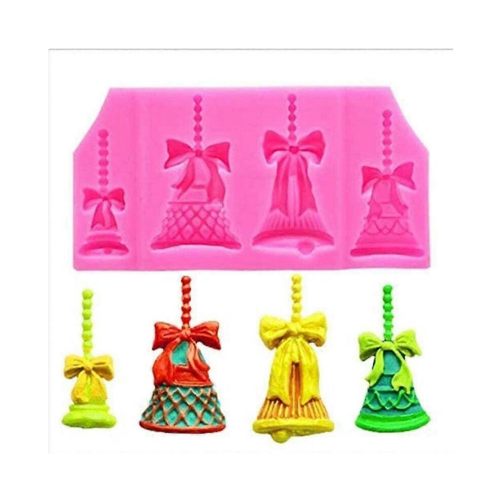 Christmas bell Silicone cake mould Bell Christmas silicone mould Chocolate mould