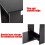 Living Room Tea Side End Desk With Lower Storage Shelf Table 3