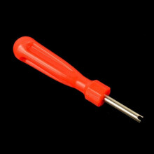 Tire Valves Car Tire Stem Repair Tools Car Tire Valve Core Removal Inner Tube Wrench Car Bike Wrench Bicycle Cycle Tool Red