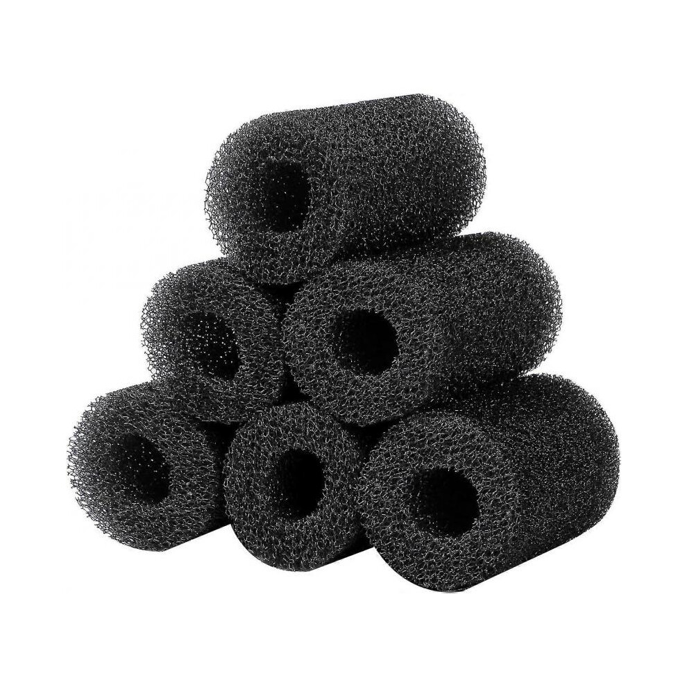6-Pack Pre-Filter Sponge For Aquarium Shrimp Fry Fish Tank Filter 0.8 Intake, Replacement Foam Cover Not,Specified