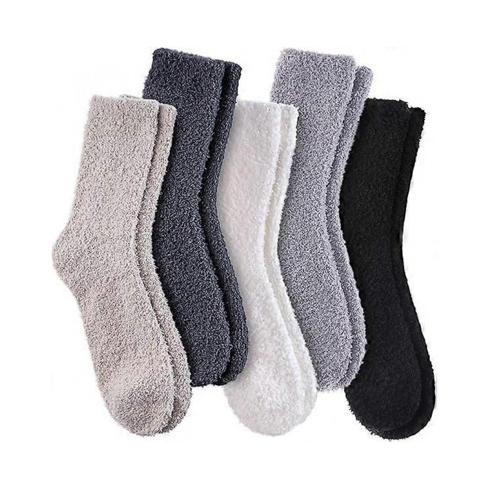 Womens Fuzzy Socks Super Soft Fluffy Slipper Socks Cozy Warm Home Sleeping Winter Socks