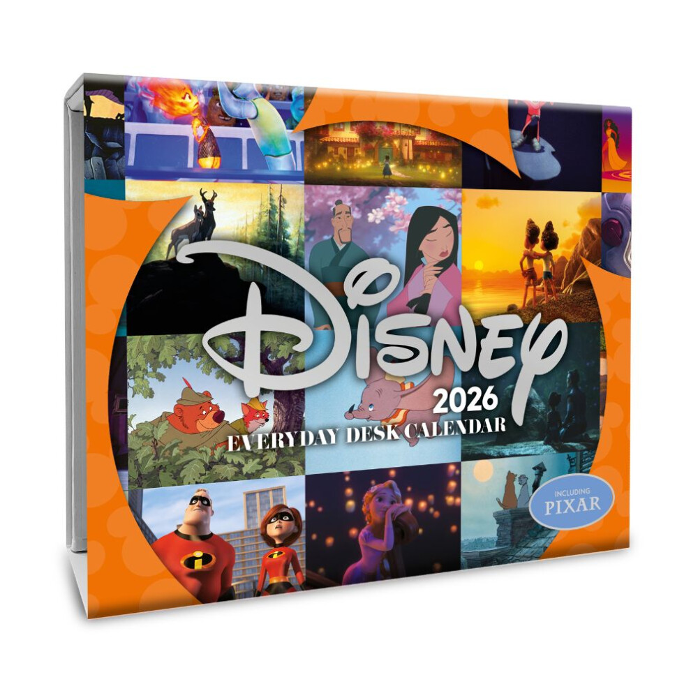 Disney Animation 2026 Desk Block Calendar - Pre-Order