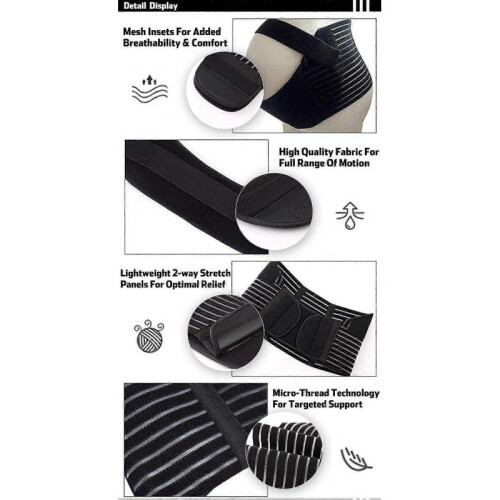 Maternity Belt Back Support Belly Belt Maternity Belt Support Belly Belt Waist Support 2