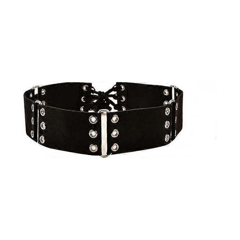 (black) Vintage Fringed Knotted Belt Bohemia Wide Tassel Waist Bands for Women