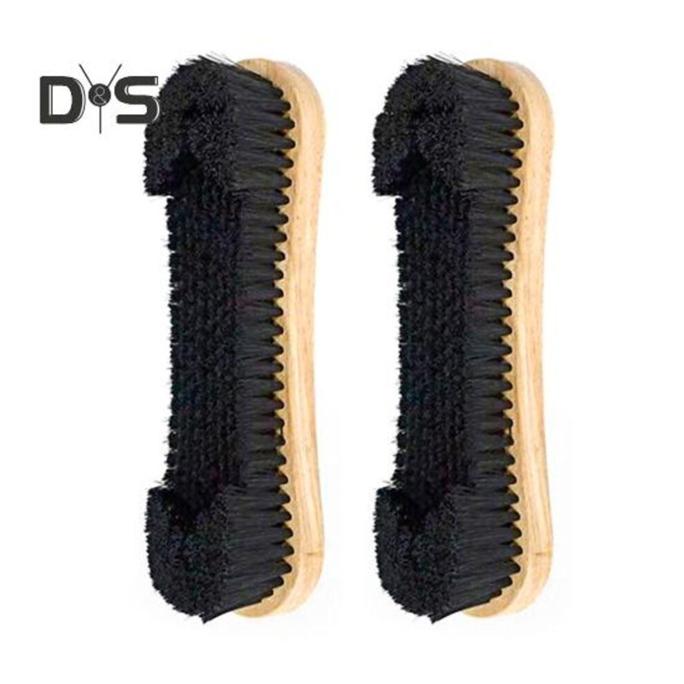 (as the picture, 2pcs) Billiards Table Brush Nylon Bristle Pool Table Brush With Natural Solid Wood Handle Billiard Cleaning Tool For Billiard Snooker Tables