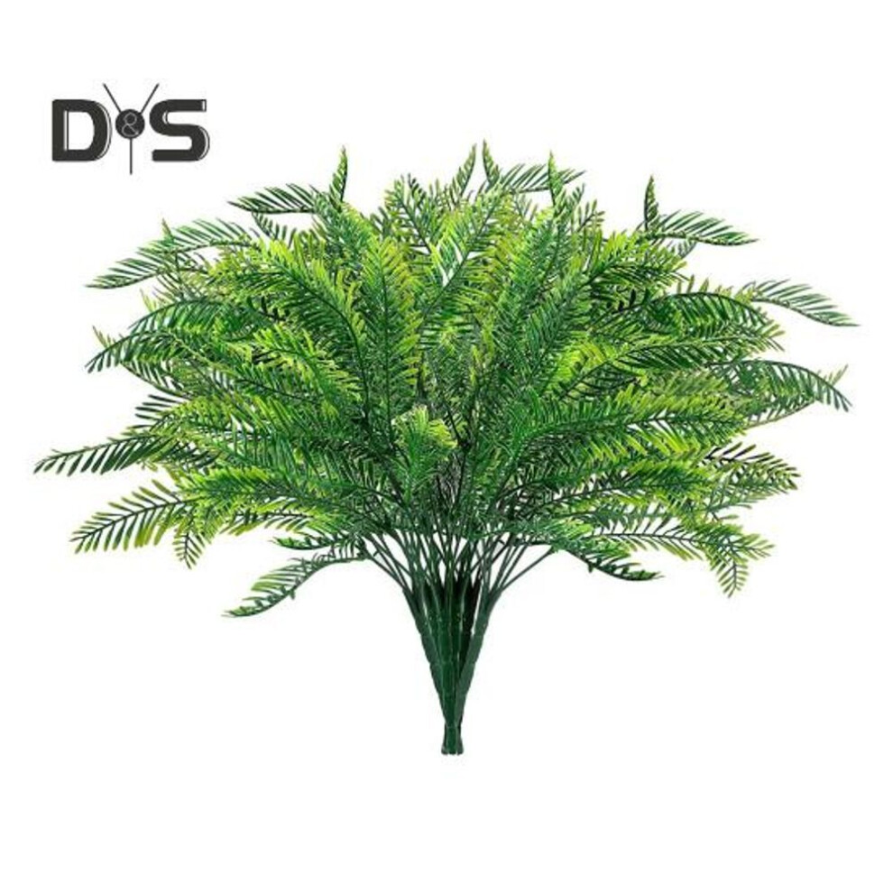 1pc Diy Fake Plant 7 Fork Creative Fake Persian Leaf Wedding Background Decoration