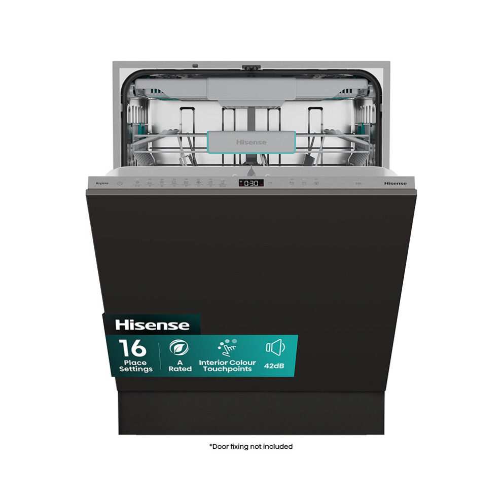 Hisense HV673A60UK 16 Place Full Size WIFI Built in Dishwasher