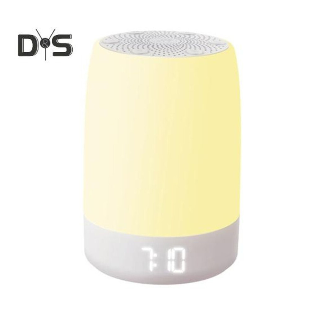 White Noise Sound Machine with 30 Soothing Sounds Adjustable Volume Multipurpose White Noise Speaker Night Light