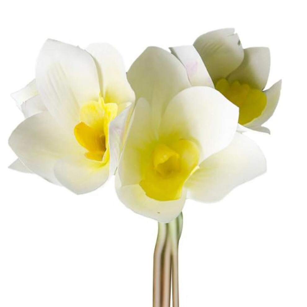 (white) 1 Bouquet Artificial Flower Arrangement Living Room Party Table Furniture Decor