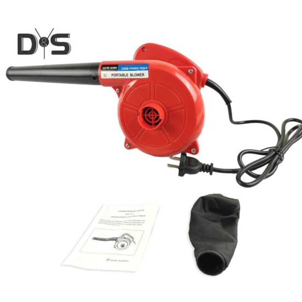 Handheld Leaf Blower Powerful Motor High Speed Lawn Care 700w Wired Electric Leaf Debris Blower Garden Cleaning Device