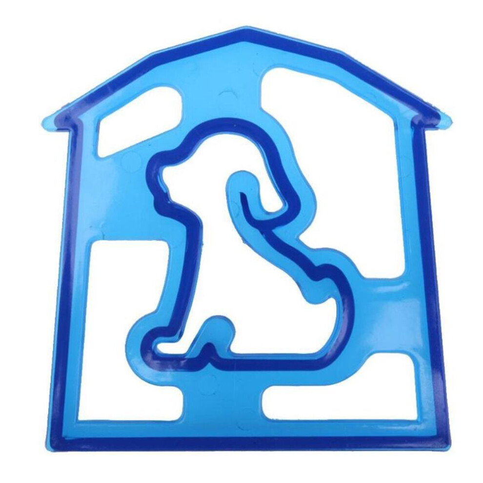 (as the picture, Dog *) Dolphin Butterfly Star Shape Sandwich Toast Cake Bread Cutter DIY Maker Mold
