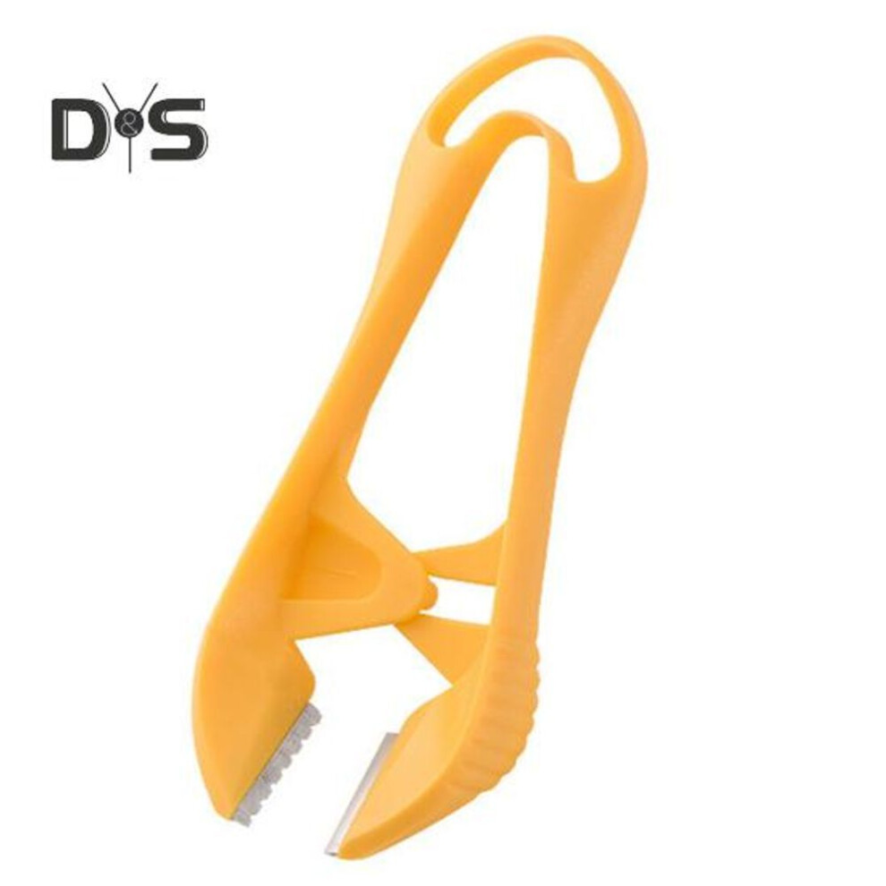 (as the picture, 1pc) Stainless Steel Garlic Peeler Skin Remover Onion Peeler Tool Ergonomic Handheld Garlic Peeling Tweezers Clips Pliers For Quick Peeling