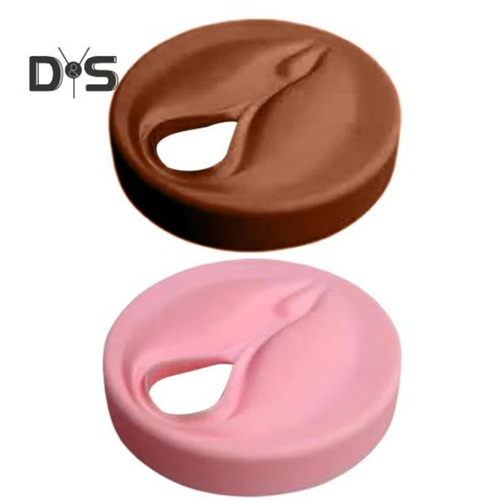 (multicolor) 1/2pcs 54mm Vagina Shaped Soda Can Lid Bpa-free Silicone Spill-proof Dustproof Soda Can Cover Standard Size Energy Drinks Beer Juice Canned Beverage