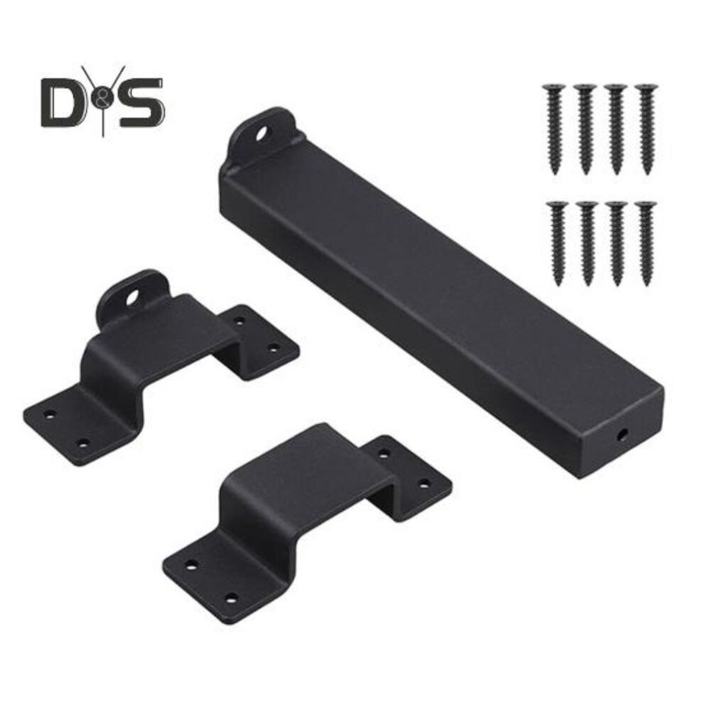 Slide Gate Latch Heavy Duty Latch Lock With Padlock Hole Rustproof Corrosion Resistant Versatile Indoor Outdoor Use Door Lock Set