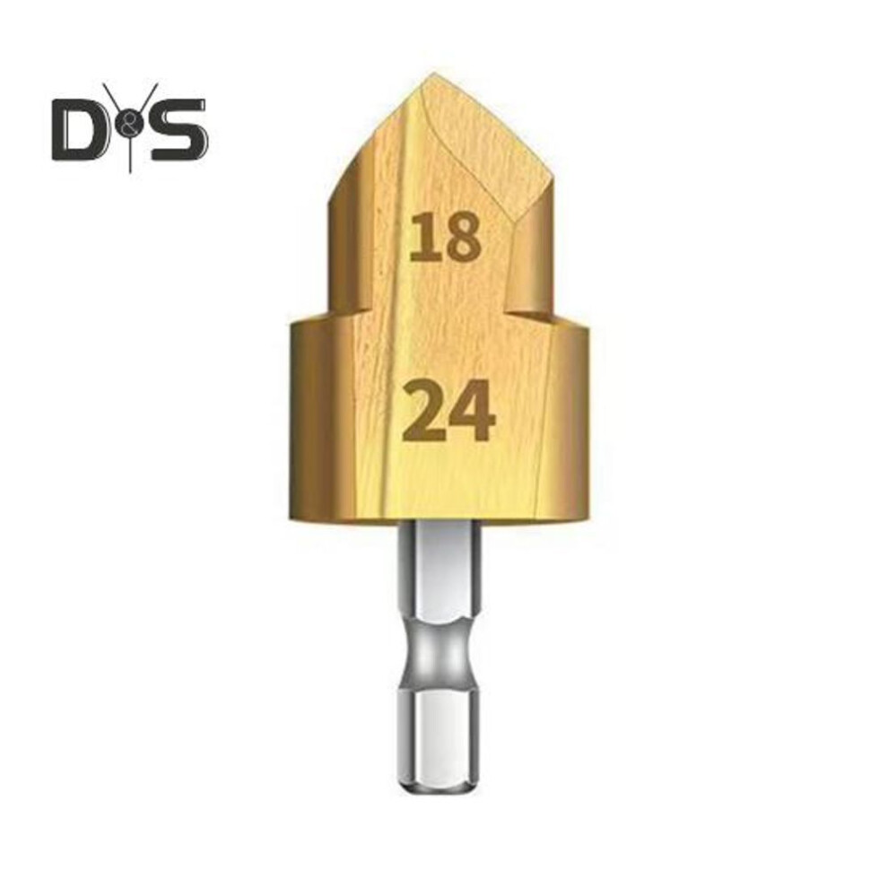 (as the picture, B) 1/3pcs Heavy-duty Pipe Reaming Drill Bits Rustproof Corrosion Resistant Easy Installation Versatile Compatibility Reamer Drill Bit Tools