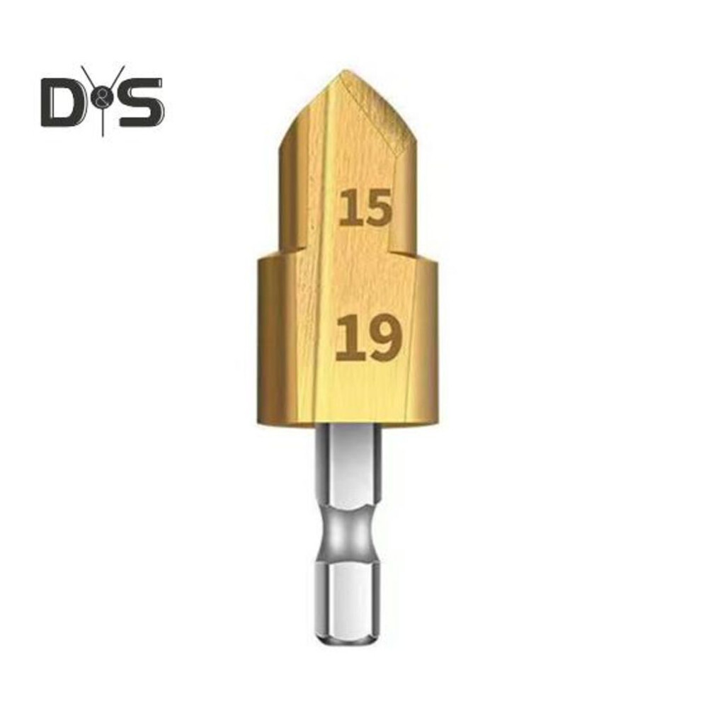 (as the picture, A) 1/3pcs Heavy-duty Pipe Reaming Drill Bits Rustproof Corrosion Resistant Easy Installation Versatile Compatibility Reamer Drill Bit Tools