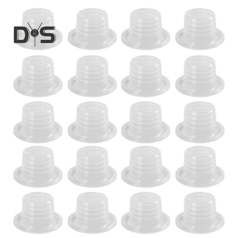 (white, 20PCS) 10/20/30/50/100Pcs Faucet Leak-Proof Sealing Gaskets Heat-Resistant Easy Installation Drip Prevention Triangle Valve Faucet Sealing Gasket Replacement