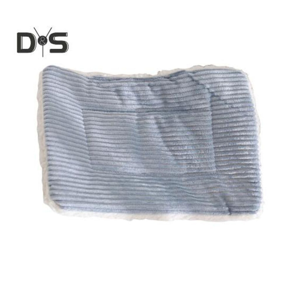 (blue, S) Guinea Pig Cage Liner Bed Winter Warm Plush Pad Hamster Nest Mat Small Animal Accessories For Squirrel Hedgehog Chinchilla Rabbit