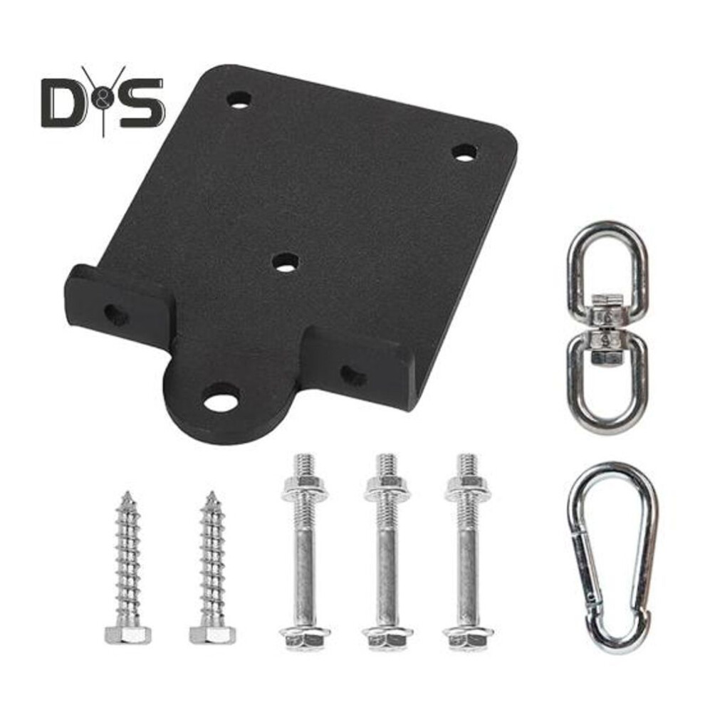 Heavy Punching Boxing Bag Hanger Wall-Mounted Hook Rustproof Strong Load-bearing 360-Degree Rotation Wall Ceiling Mount Wood Beam Hook Kit