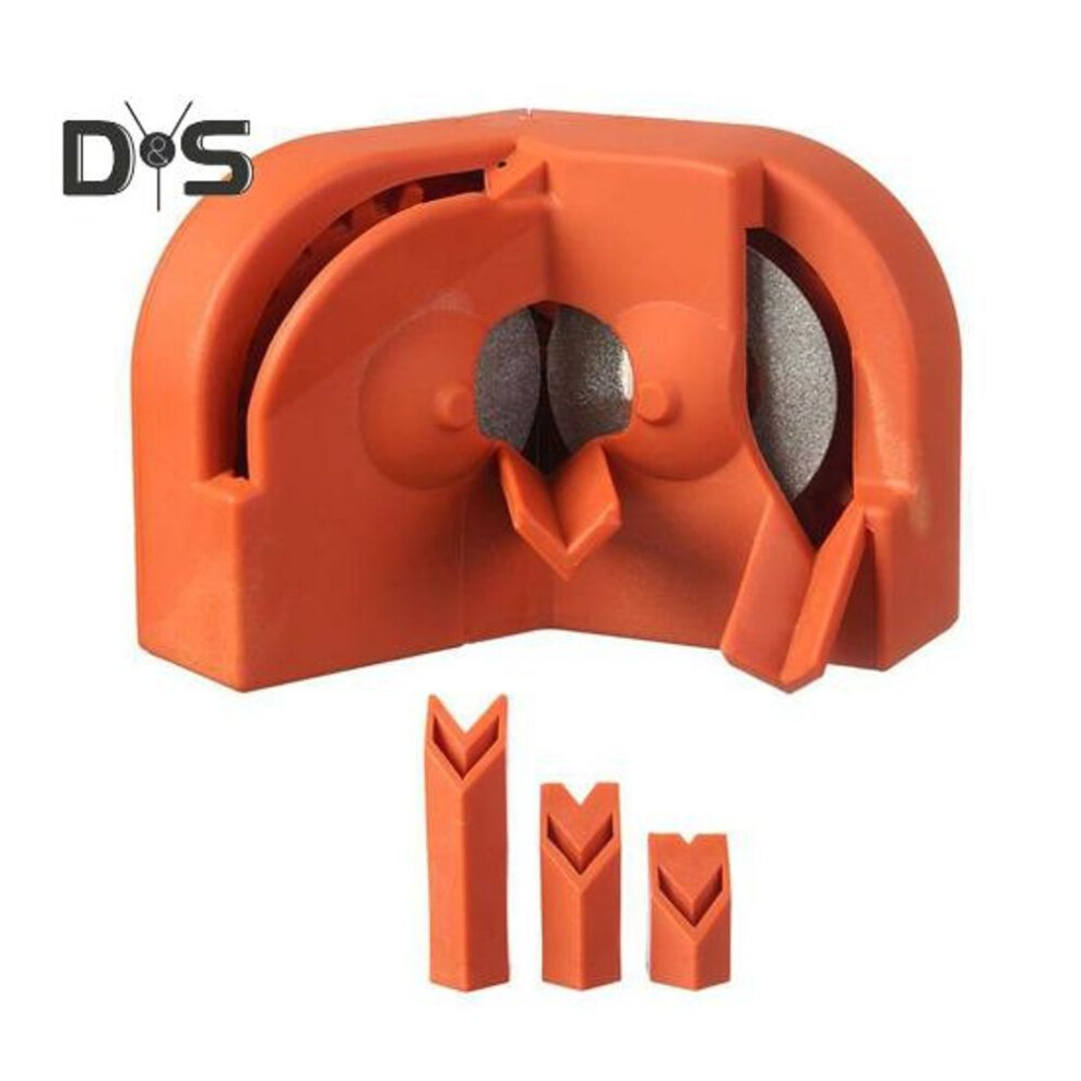 (as the picture, A) Multipurpose Drill Bits Grinding Sharpener Lightweight Portable Easy to Use Kitchen Knives Drill Bit Sharpener Grinding Tool