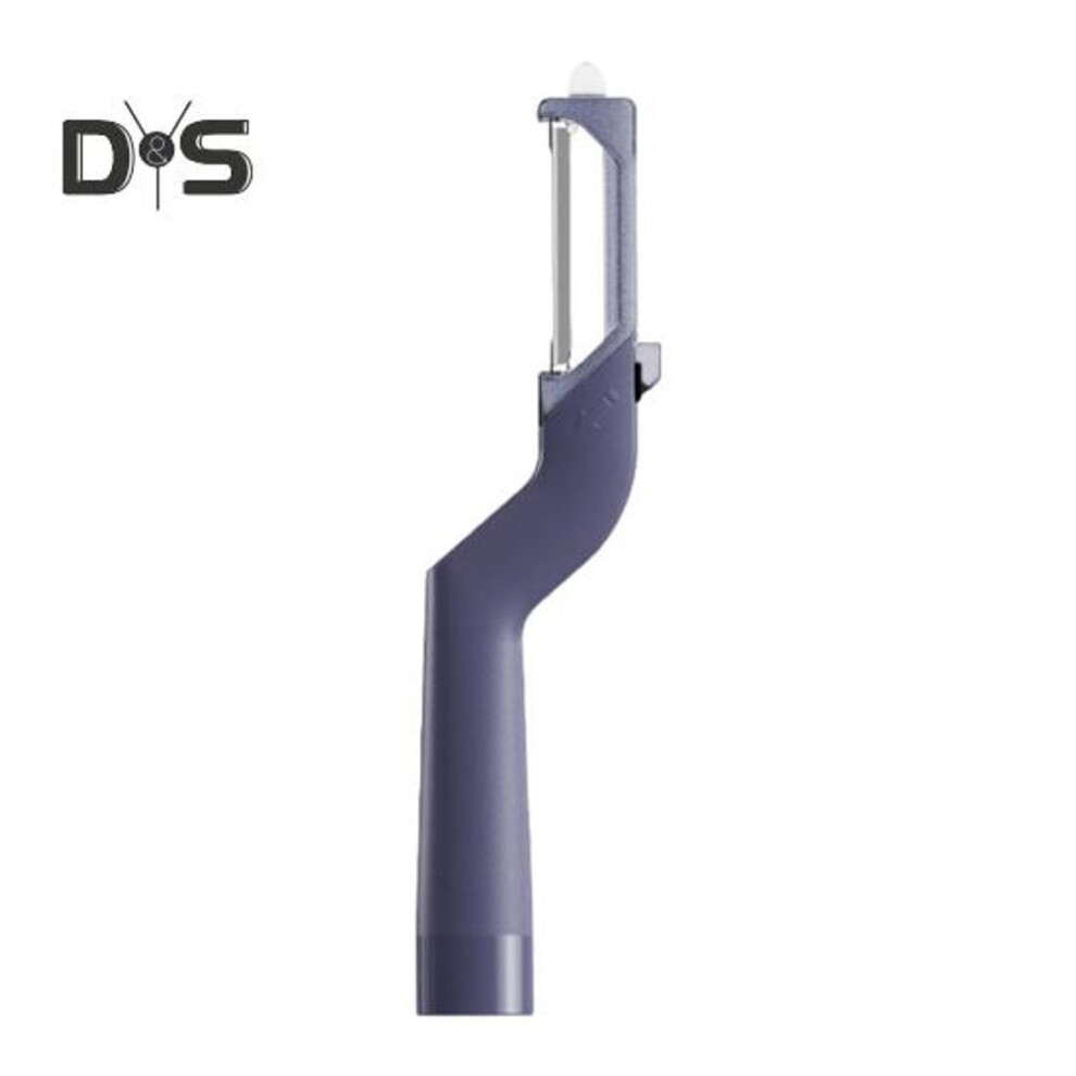 (blue) Vegetable Peeler 2 In 1 Rotary Peeler For Potato Carrot Fruit Non-slip Grip Cabbage Peeler Tool Kitchen Gadget