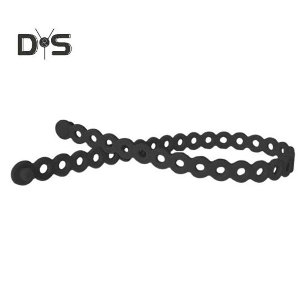 (black) Silicone Pacifier Chain Safe Versatile Keep Baby's Toys And Pacifiers Secure Multifunctional Pacifier Chain