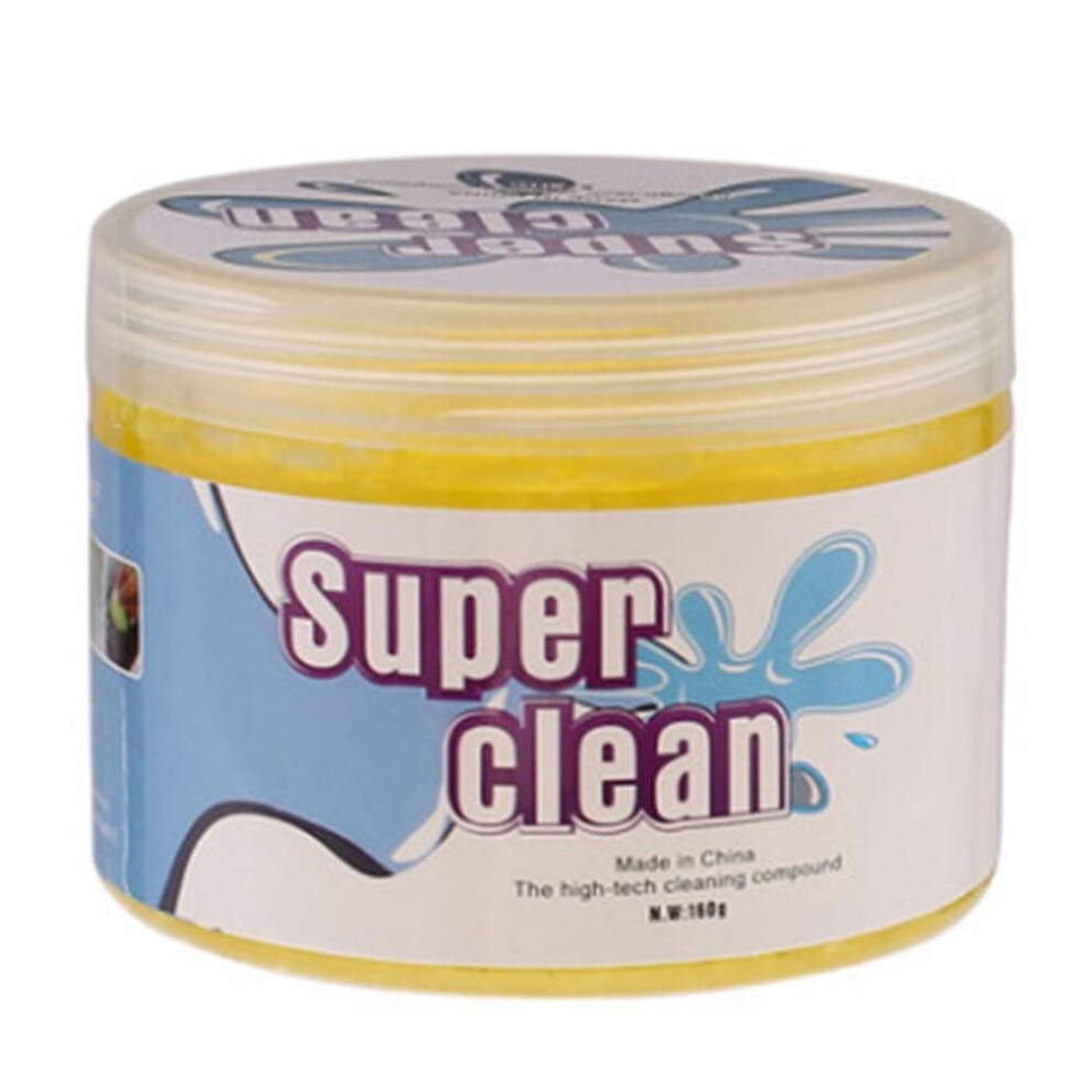 (yellow) Dys Auto Shop Car Computer  Crystal Magic Dust Putty Cleaning Gel Slime