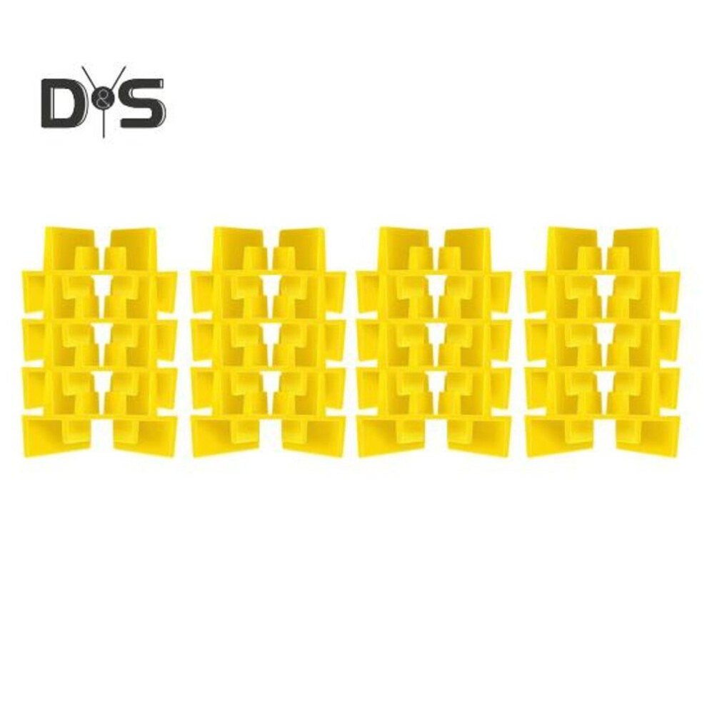 (yellow, 16pcs) 12/16Pcs Tray Stacker for Harvest Right Freeze Dryer Trays Baking Sheet Stacker Stack Clamps for Restaurants Home Kitchens Hotels