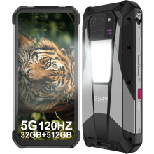 8849 Tank 3 Pro Unbreakable 23800mAh 5G Mobile Phone with Projector, 16GB 512GB