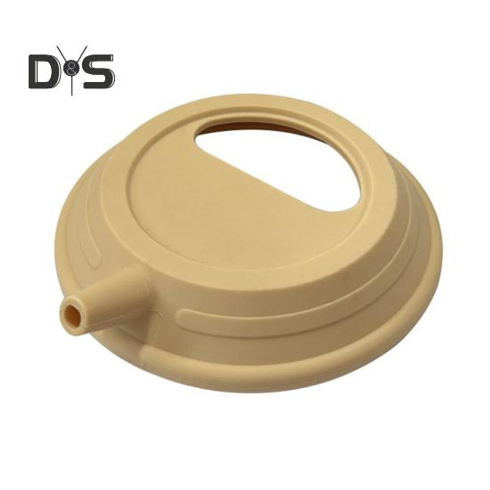 (khaki) Silicone Camping Sierra Cup Lid High Low Temperature Resistant Portable Universal Outdoor Salad Bowl Tea Coffee Hand Pot Cover