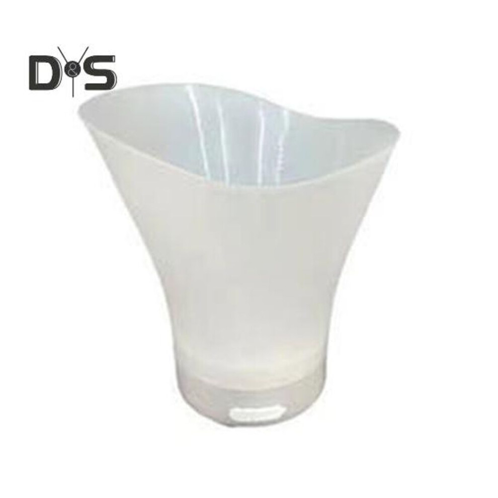 (as the picture, 5L) Led Ice Bucket With Bluetooth Speaker 5-7l Large Capacity Ice Bucket For Parties Wine Bucket Portable Beverage Tub For Champagne Cocktail Bar