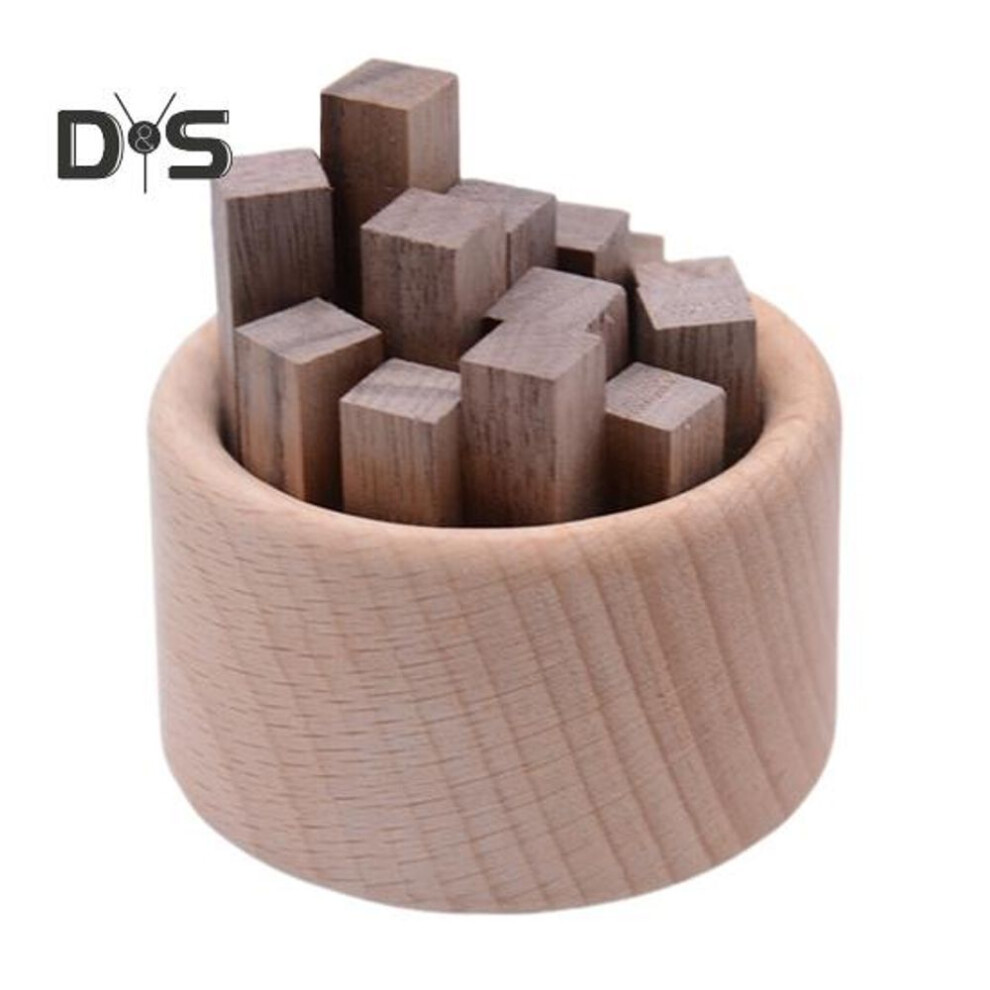 (as the picture, B) Wooden Aromatherapy Diffuser Round Car Essential Oil Diffuser Natural Wood Stick Fragrance Expanding Base Home Office Desktop Decoration