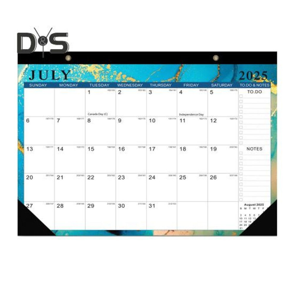 (as the picture, E) 2025-2026 Wall Calendar Floral Design Wall Hanging Calendar Jul. 2025 - Dec. 2026 18 Monthly Planner for Home Office School Decor