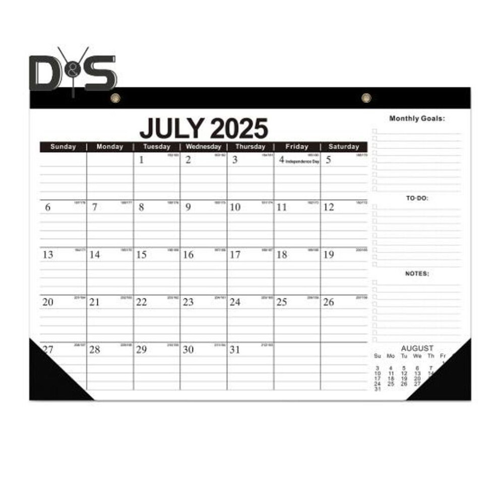 (as the picture, B) 2025-2026 Wall Calendar Floral Design Wall Hanging Calendar Jul. 2025 - Dec. 2026 18 Monthly Planner for Home Office School Decor