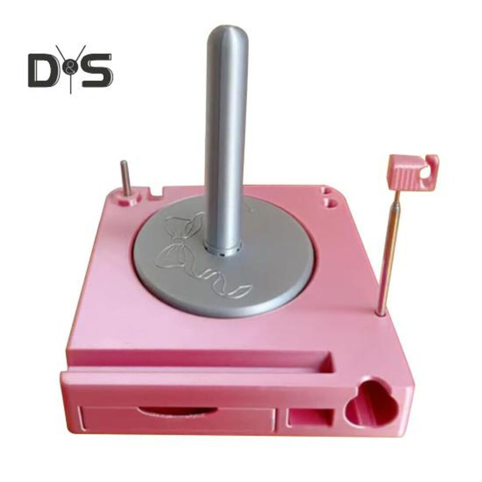 (as the picture, C) Portable Yarn Spool Box Detachable Yarn Spinner Crocheting Yarn Organizer Multifunctional Standing Yarn Holder Gift for Knitting Lovers