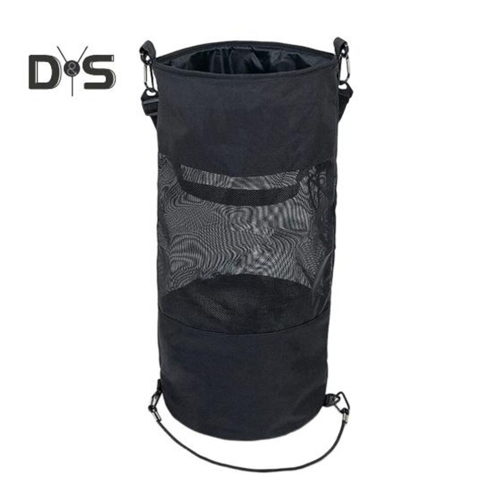 Collapsible Mesh Trash Can Garbage Bag Foldable Design Large Capacity Portable Boat Trash Bag Accessories