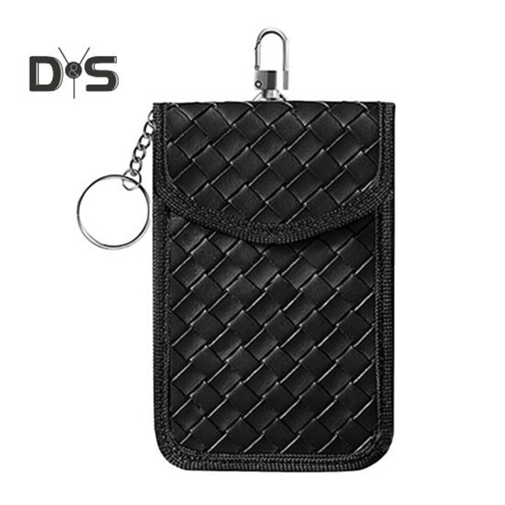 (Other, 1pc) 1pc/2pcs Key Fob Protector Carbon Fiber Car Key Shielding Bag Rfid Blocking Security Anti-theft Car Key Pouch