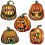 Creepy Jack-O-Lantern Cutouts 1