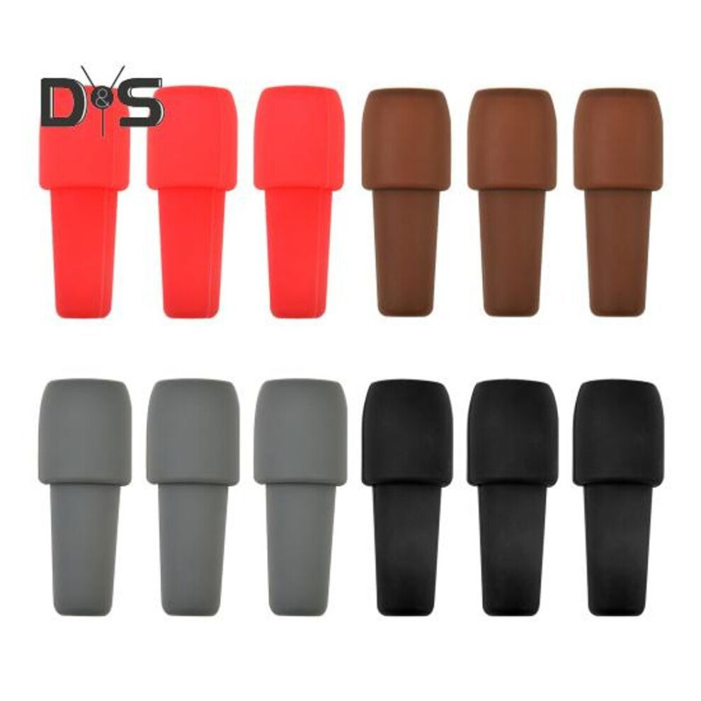(as the picture, E) Silicone Wine Bottle Stoppers Reusable Wine Seal Stopper Champagne Beer Wine Cork Wine Accessories for Preserving Flavor