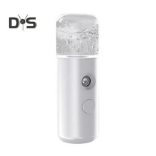 (white) Mini Travel Steamer Rechargeable Handheld Cordless Steamer Portable 30ml Water Tank Small Clothes Steamer for Home