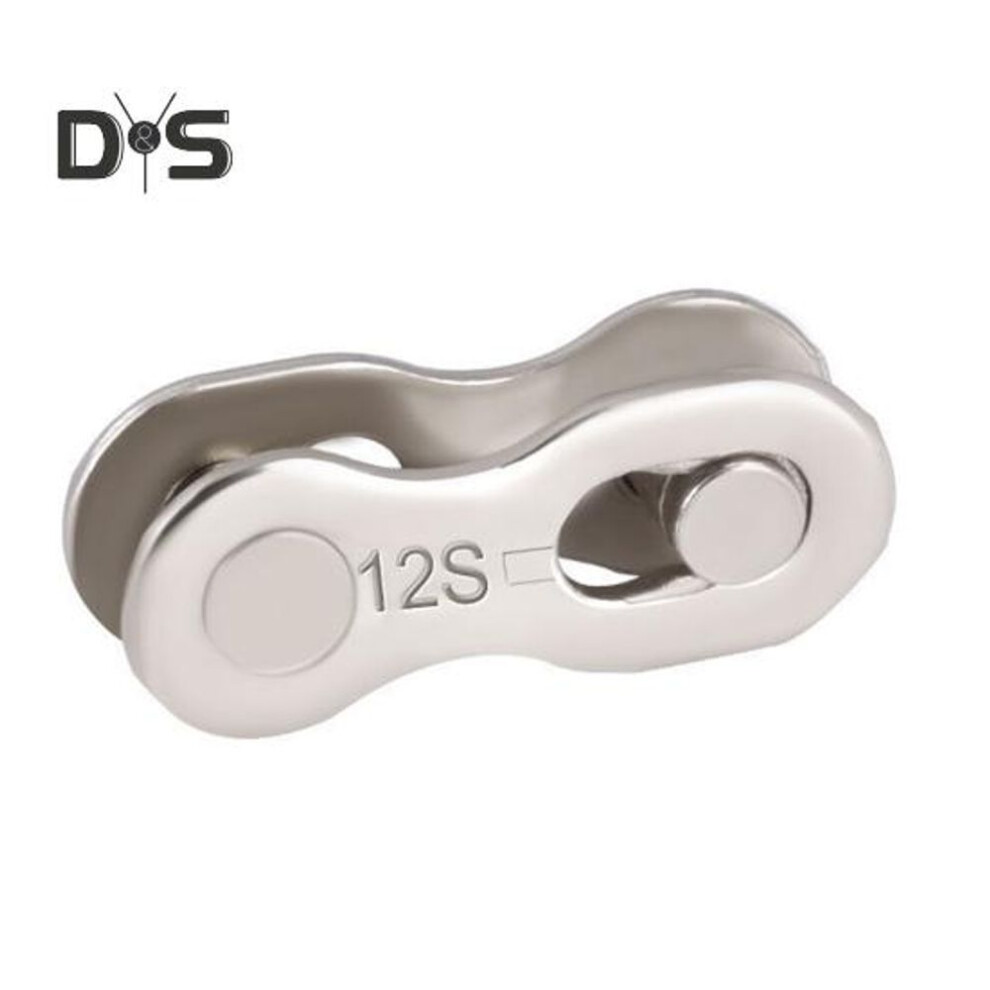 (as the picture, 12) Chain Link Connector Metal Tensile Break-proof Bike Chain Buckle Easy Disassembly Bike Chain Buckle For 8/9/10/11/12-speed Chains