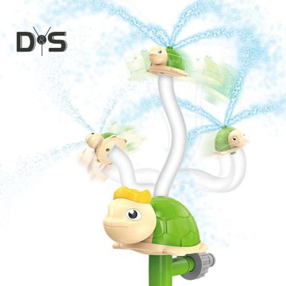 (as the picture, Tortoise) Water Spray Sprinkler Adjustable Water Pressure Sprinkler For Kids Dogs Octopuses Summer Fun Water Play Toy For Garden Backyard
